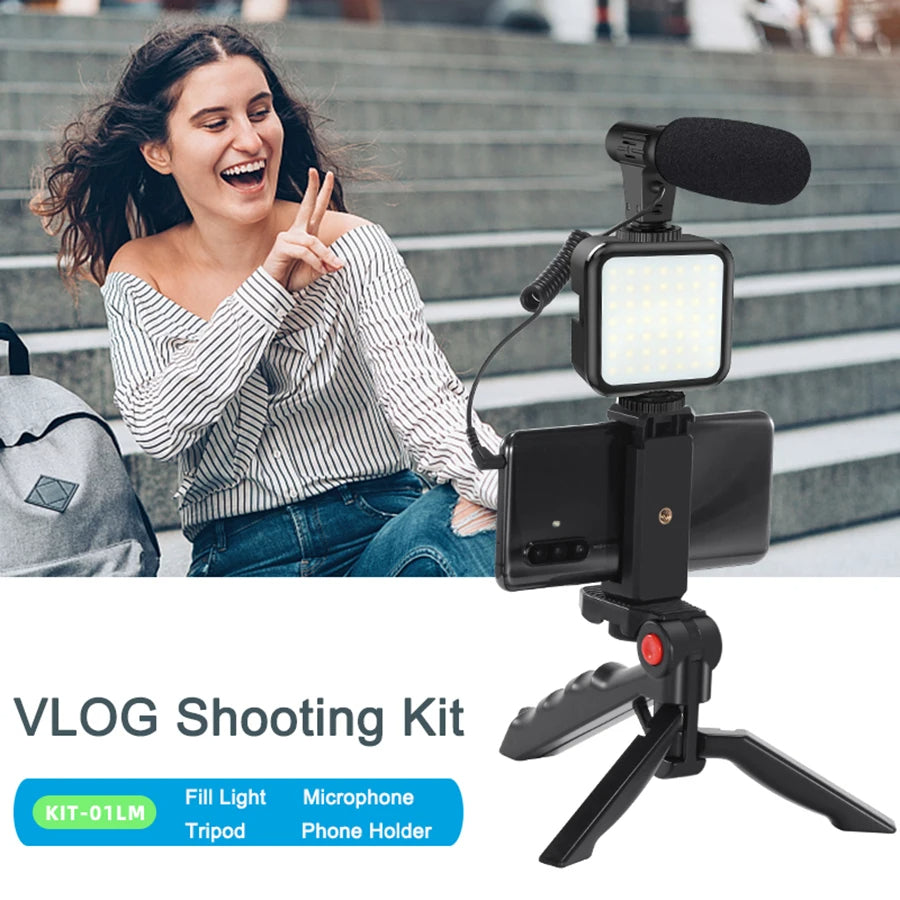 SmartPhone Vlogging kit 5 in 1