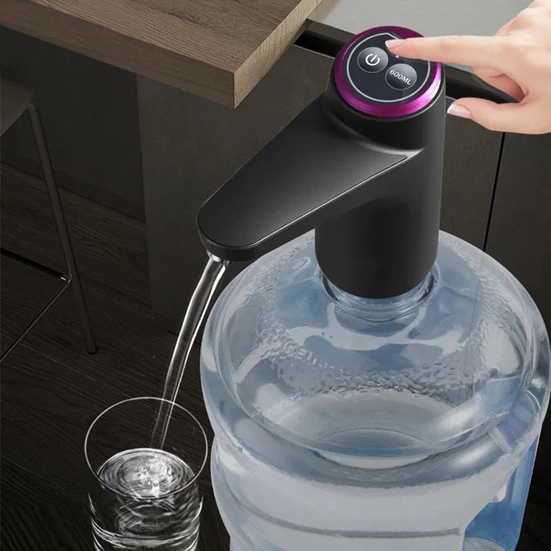 Automatic Water Dispenser Electric Water Pump Gallon Bottle Drinking Switch Touch Control Button Dispenser USB Charging